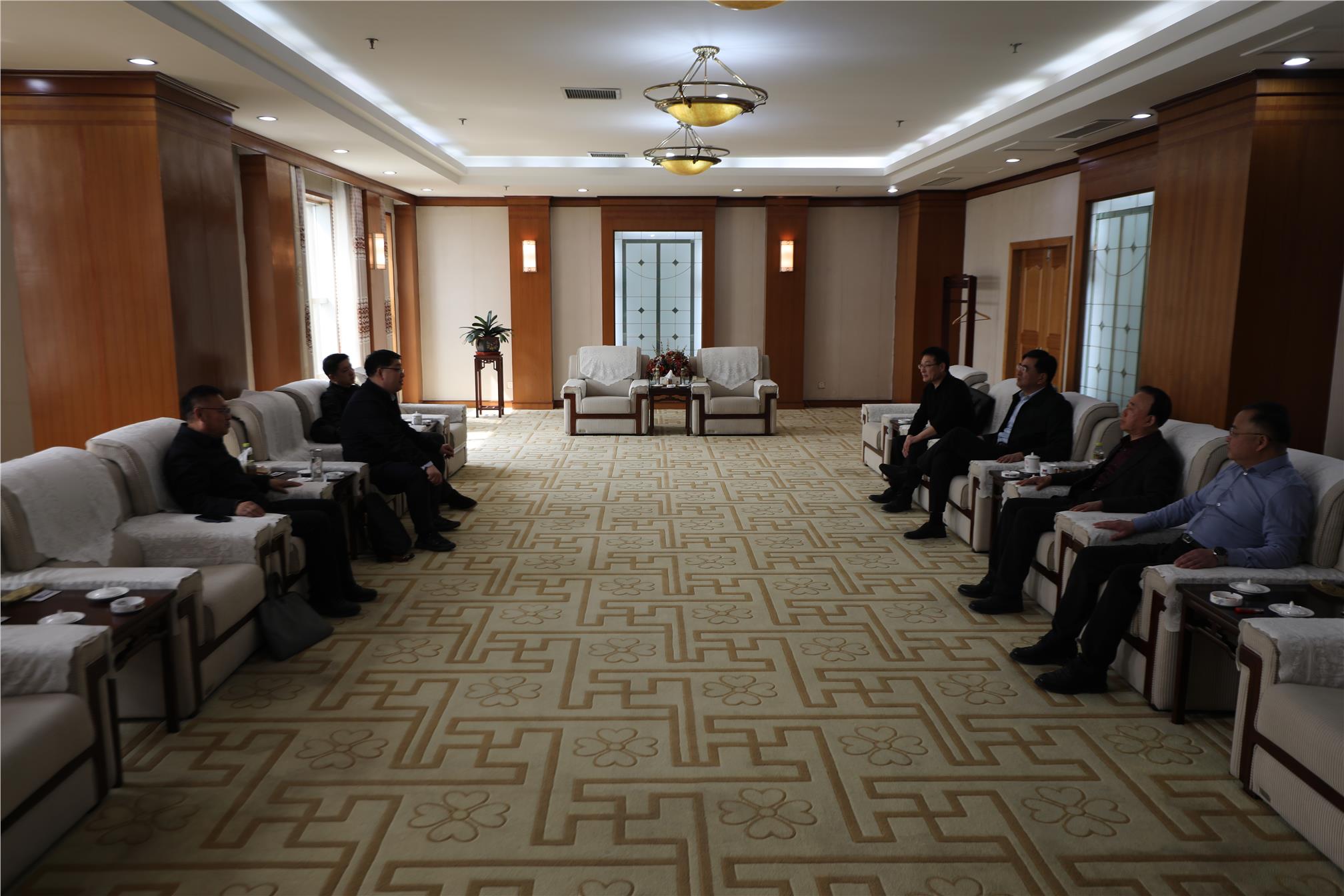 省统计局能源统计处处长辛超来集团调研